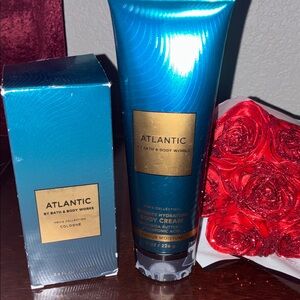 Bath & Body Works Atlantic Blue Cologne and Body Cream